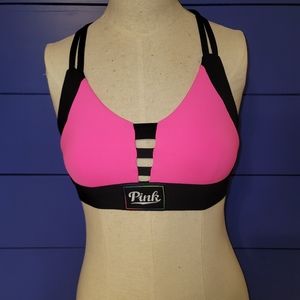 PINK Victoria's Secret Ultimate workout bra/top. NWOT soft and sporty. Size S